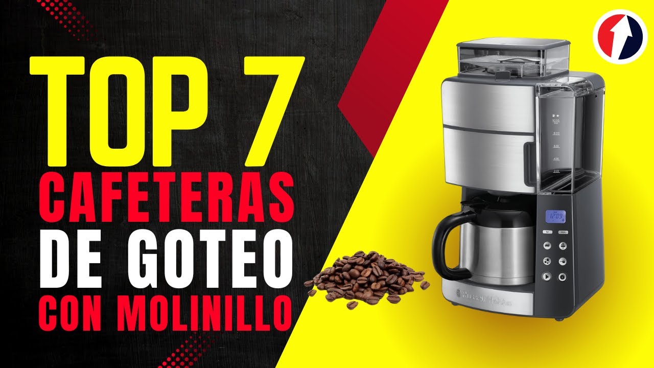 🔥 7 Mejores Cafeteras de Goteo con Molinillo Incorporado [ 2025 ]  ✅ Baratas y de Excelente Calidad