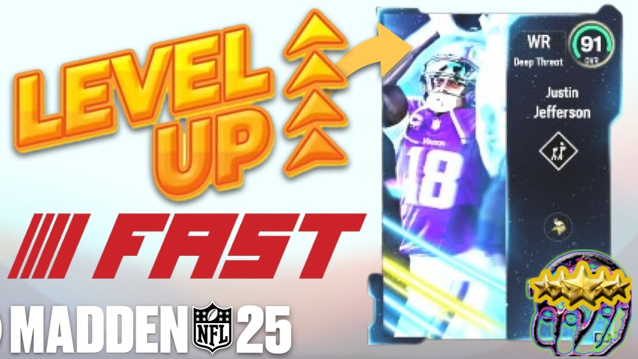 The BEST Way to level up fast in Madden 25 Ultimate Team! Glitchy LEVEL UP Method! Level Up Fast!