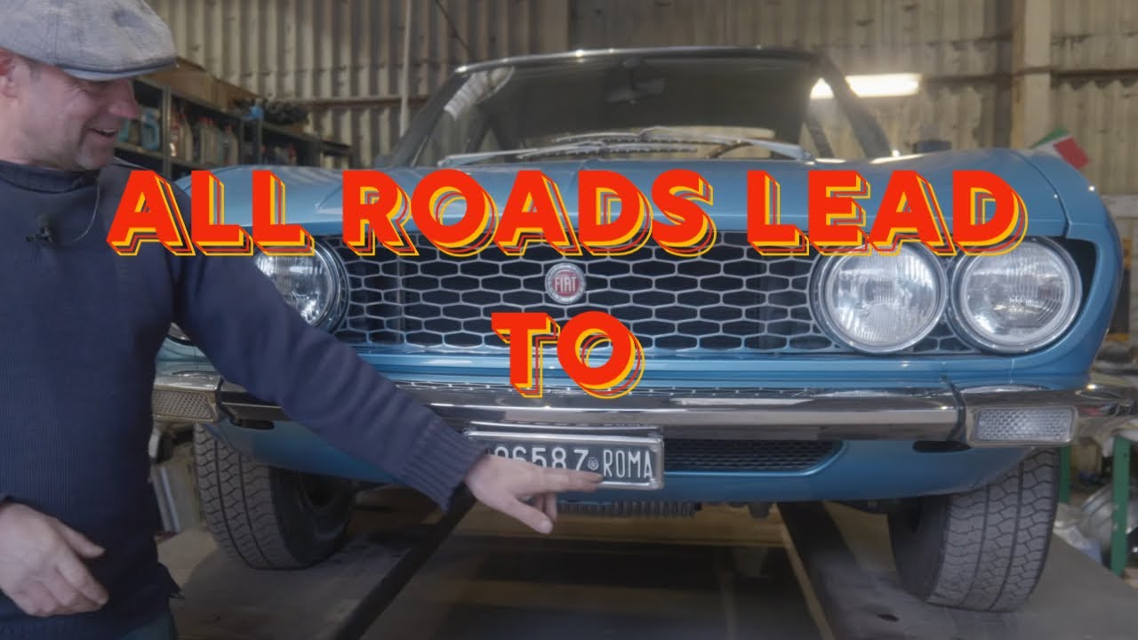 FIAT Dino coupe ROMA overview