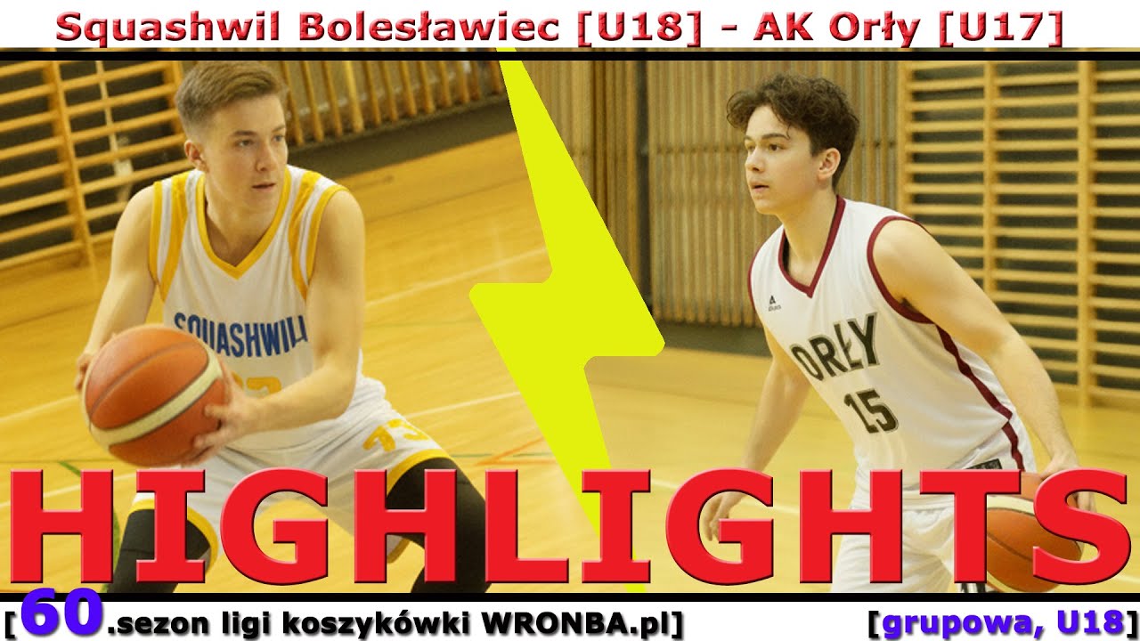 [WRONBA, 60.sezon] 06.12.2025: HIGHLIGHTS: AK Orły [U17] - Squashwil Bol. [U18] [r. grupowa, U18]