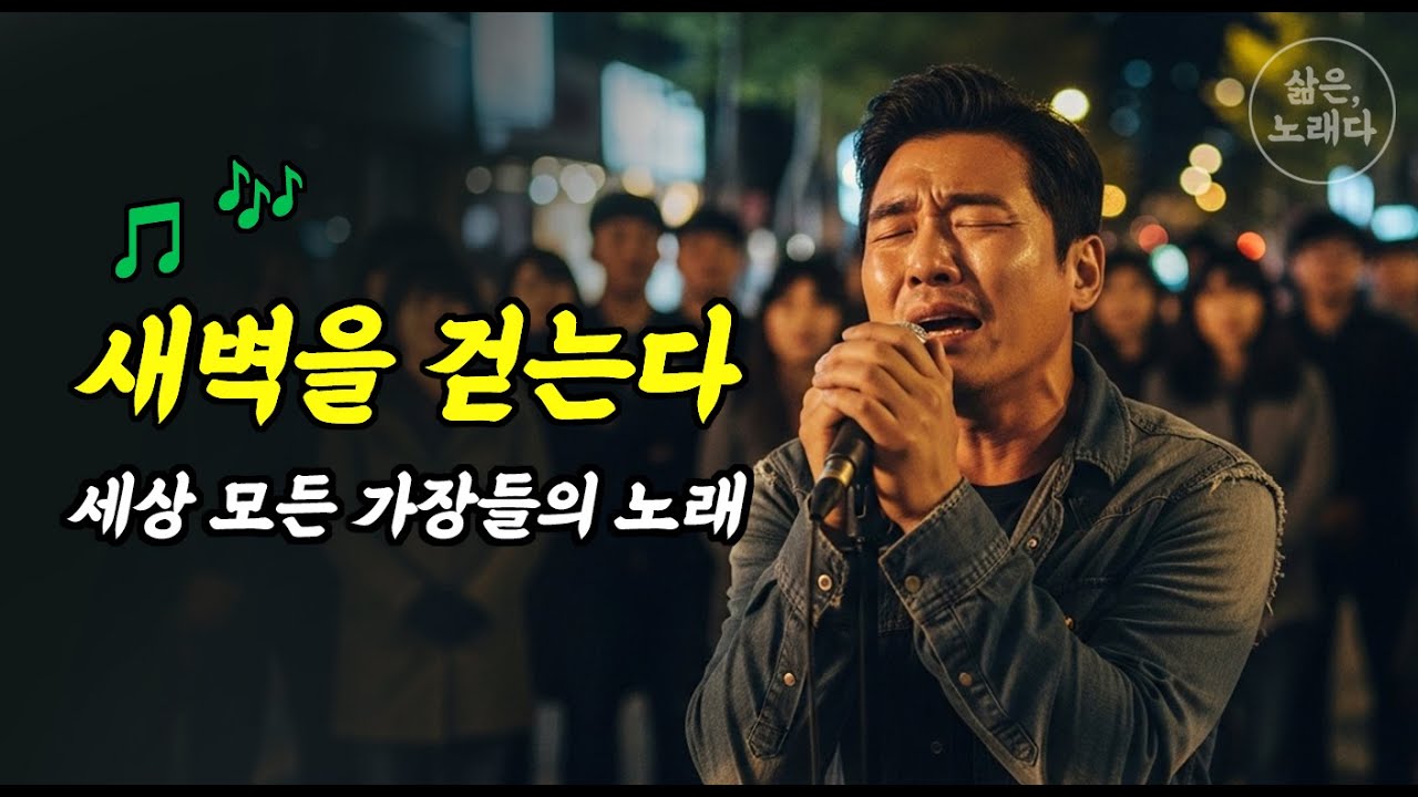 새벽을 걷는다—세상 모든 가장들의 노래 #감성발라드 #가요 #트로트