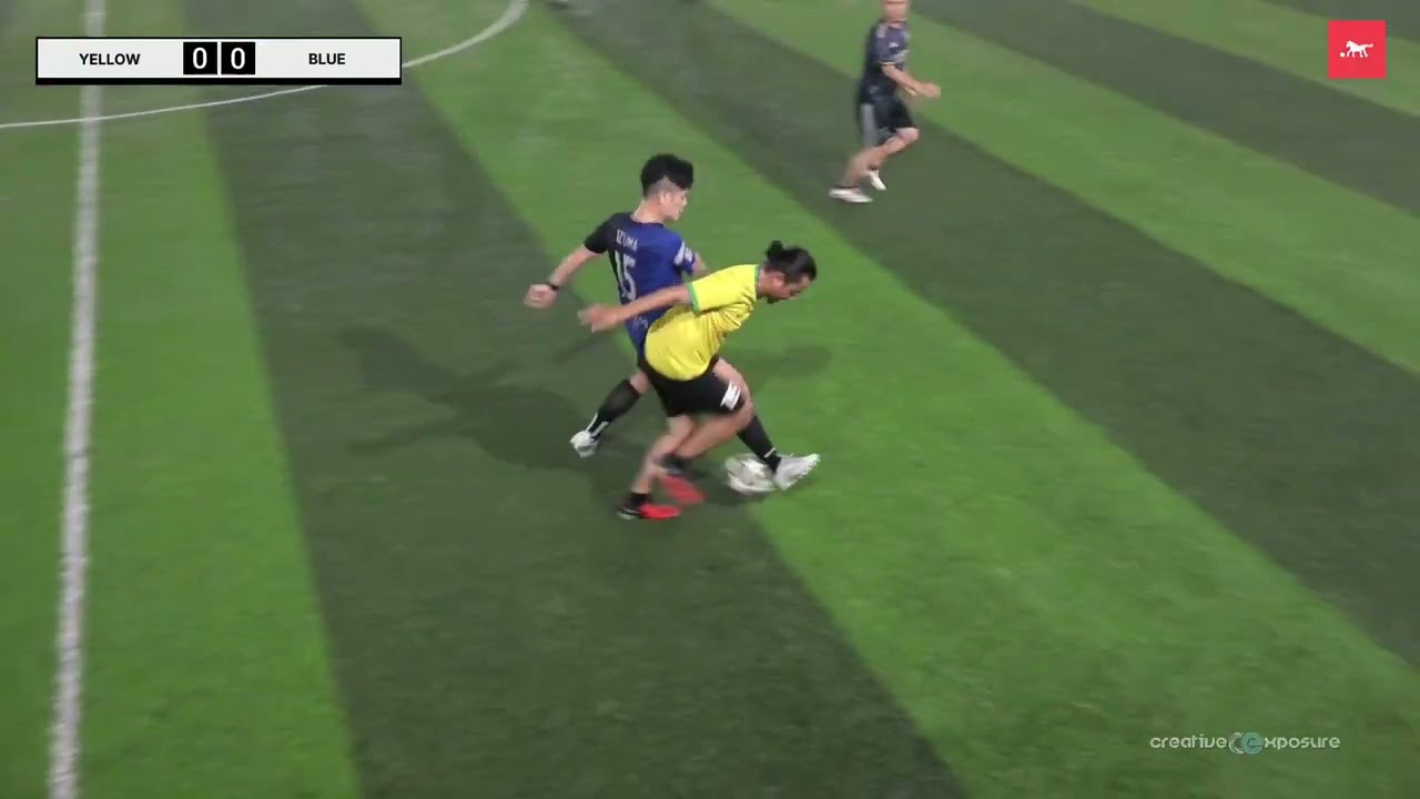 TUE, 10 FEB 2026 - BLUE VS YELLOW - 1:0 - GOLDLAND MINISOC FUN LEAGUE