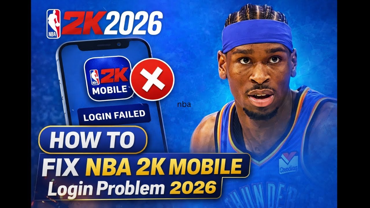 How to Fix NBA 2K Mobile Login Problem 2026