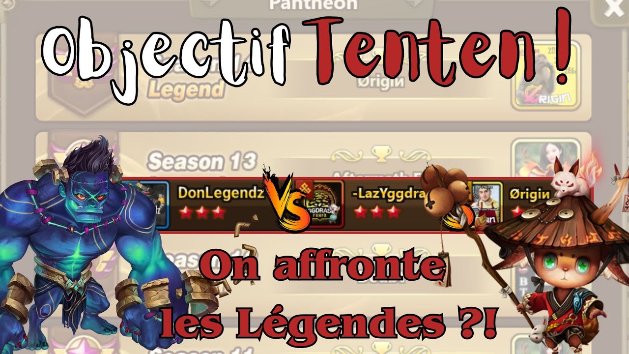 Tracteur et Racuni contre la défense 4* du moment ?! Objectif Tenten !