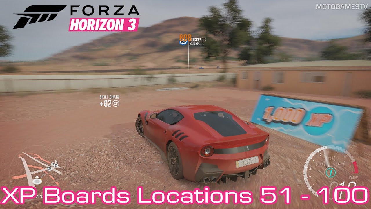 Forza Horizon 3 [PC/Xbox One] - XP Boards Locations Guide [51-100]