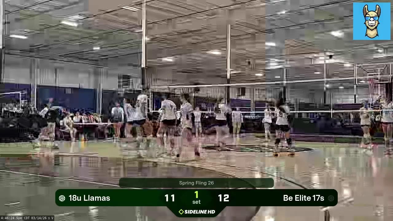 18u Llamas @ Be Elite 17s (2026.03.14)