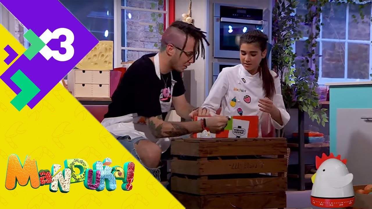 La Paula Alós i en Lildami fan una pizza molt original al Manduka!