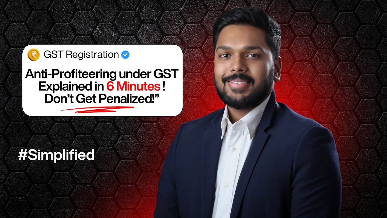 Anti-Profiteering under GST &ndash; Concept, Rules & Real Impact!