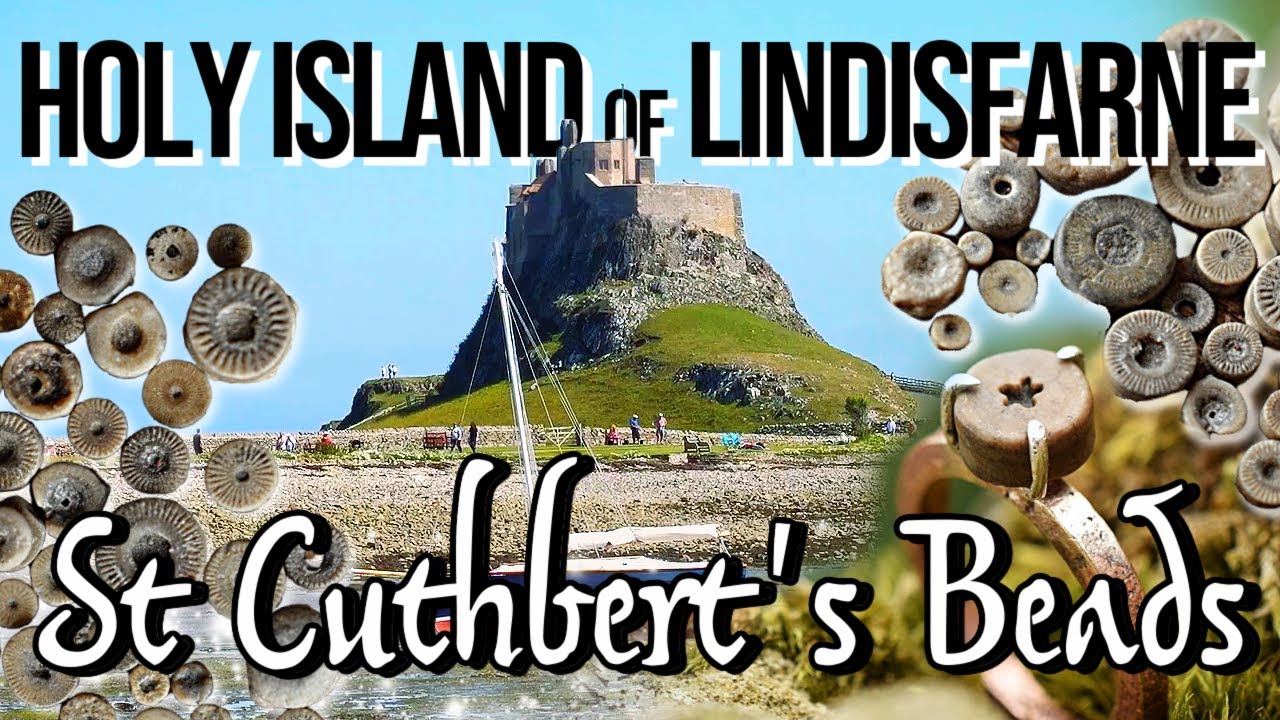 ANCIENT St Cuthbert's beads on the Holy Islands of Lindisfarne! (+making a ring with our finds!)