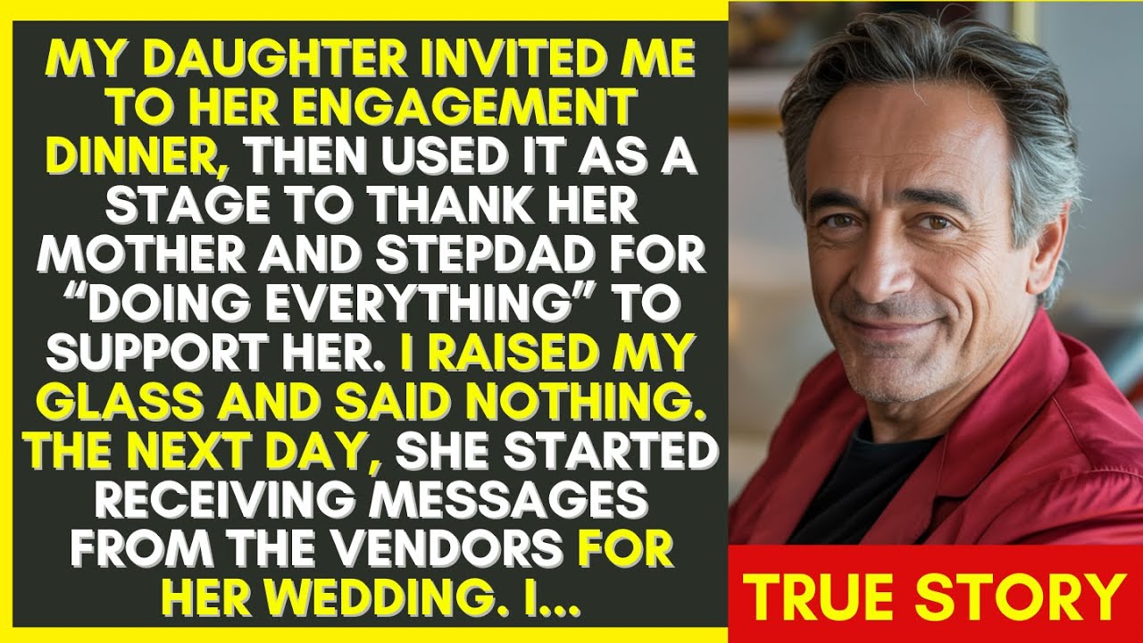 MY DAUGHTER INVITED ME TO HER ENGAGEMENT PARTY ONLY TO HUMILIATE ME. SO I...
