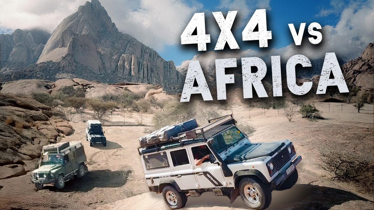 Will our Land Rover Defenders drive 6,000 km? #Landy4x4x4 🇳🇦 [EP2]