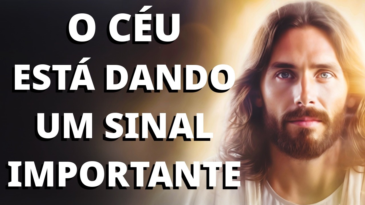 O CÉU ESTÁ CONFIRMANDO SUA PALAVRA
