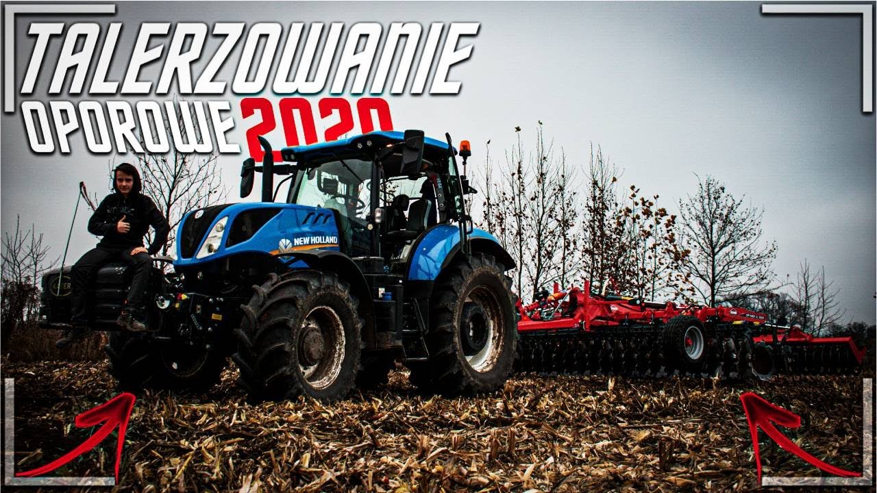 🇵🇱 Oporowe talerzowanie z New Hollandem ✔ Testy talerzówki Kuhn OPTIMER XL 5000 ✔ Gr Paradowski