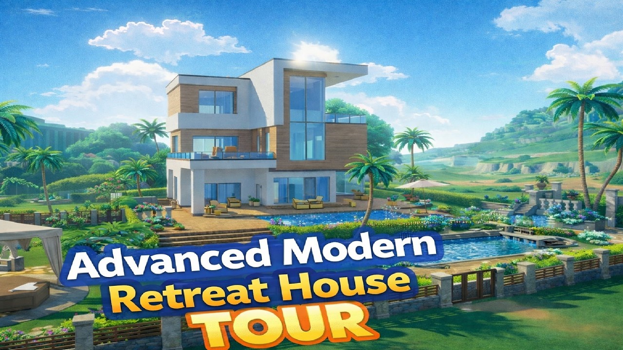 Advanced Modern Retreat House TOUR - Starsand Island