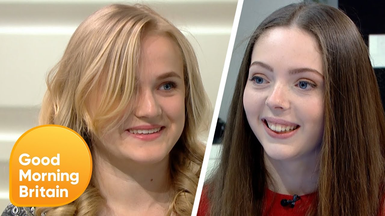 Best Friends With Cystic Fibrosis Meet For The First Time | Good Morning Britain