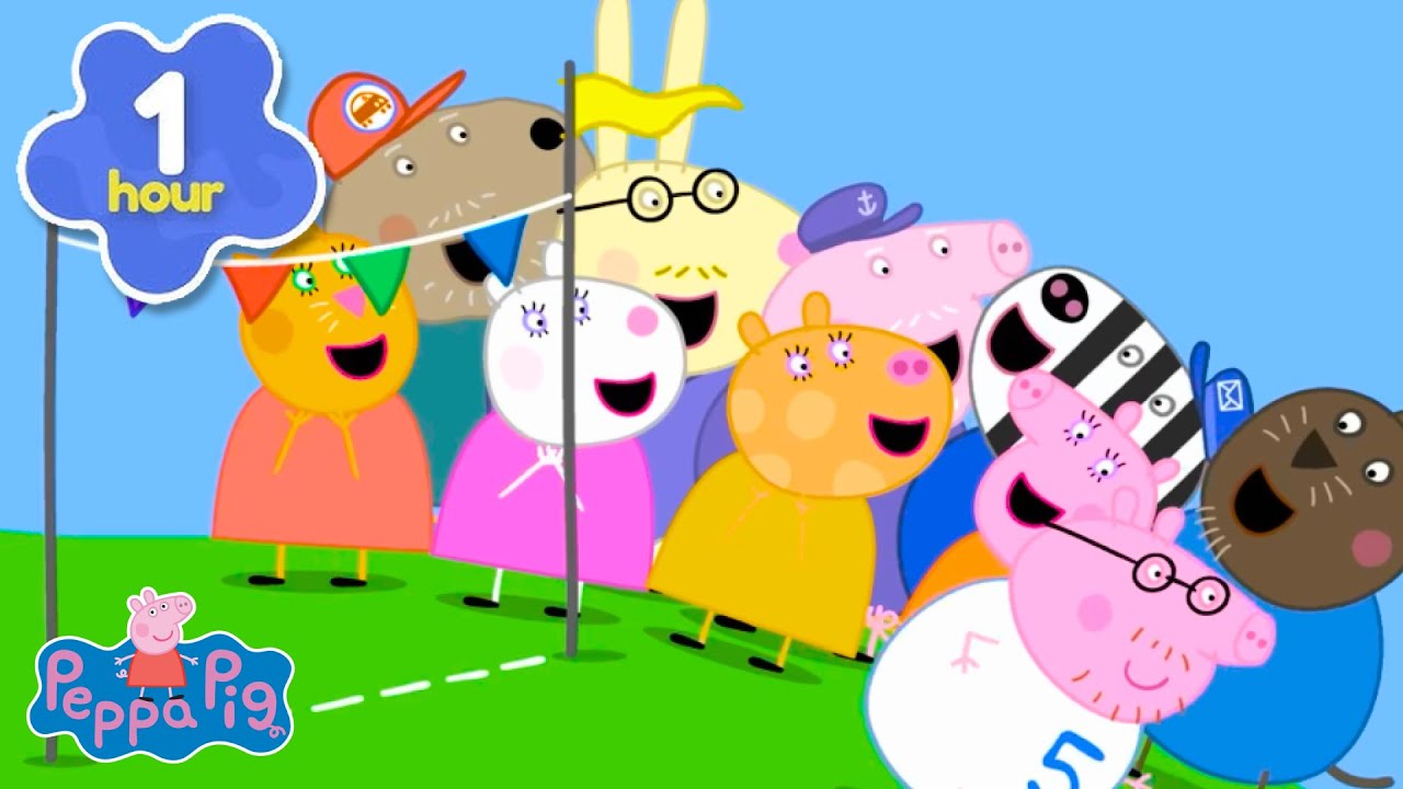 🐷Peppa Pig pomaga naprawić dach szkoły! | Świnka Peppa | Kreskówki dla dzieci