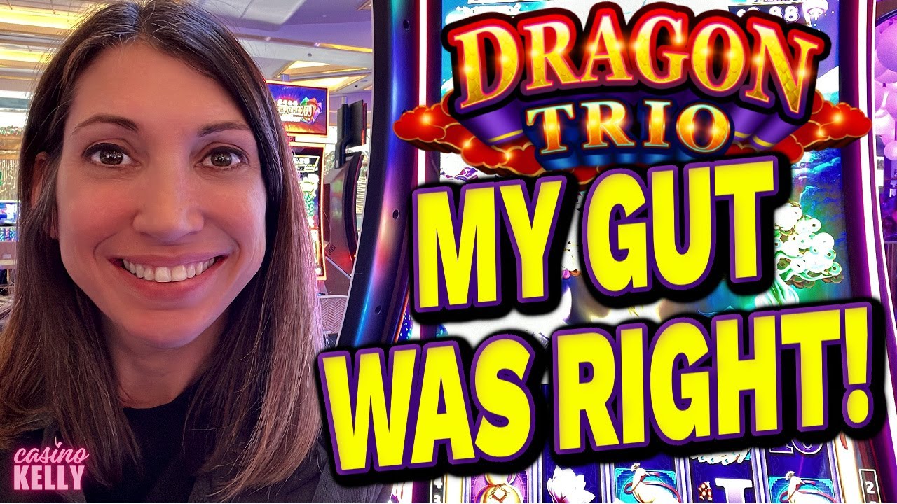I'm Glad I Trusted My Instinct on Dragon Trio slot machine
