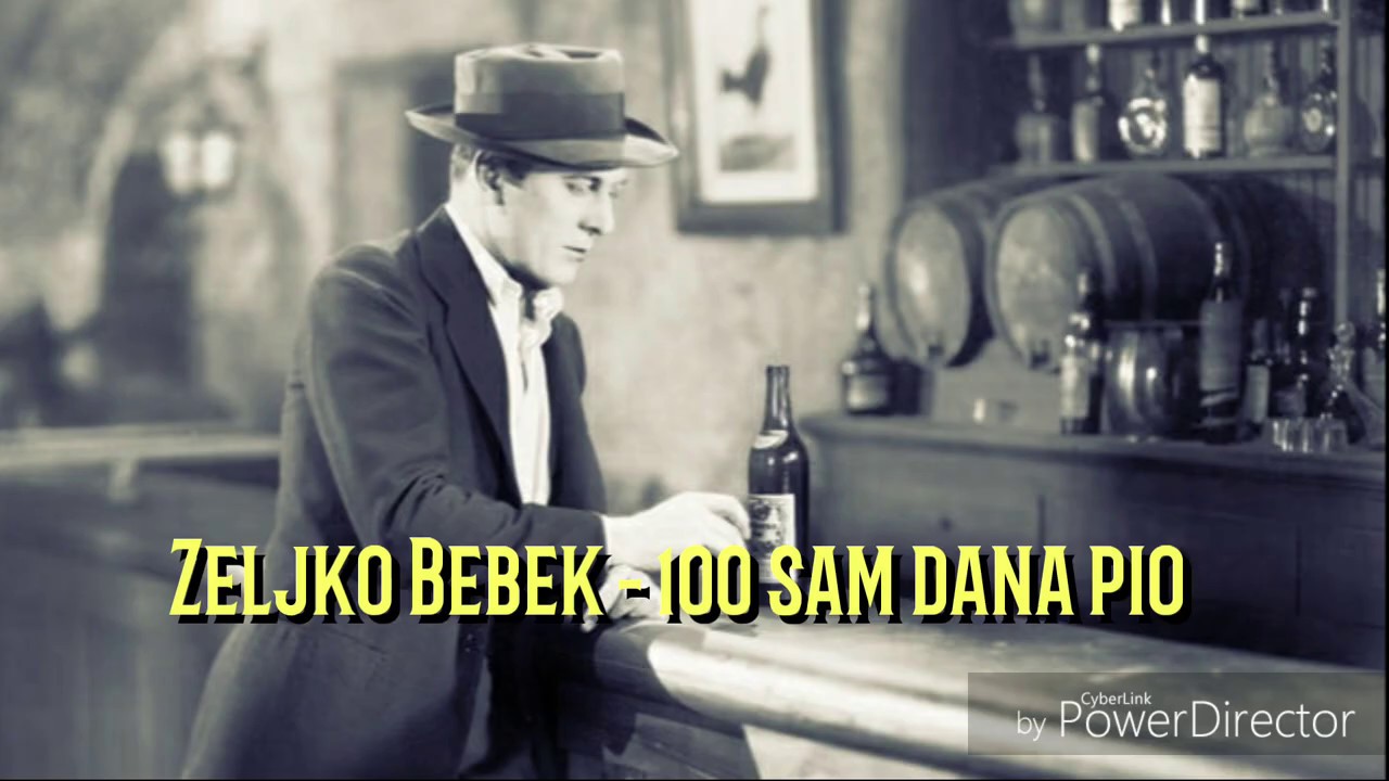 Zeljko Bebek - 100 sam dana pio 2019 TEKST