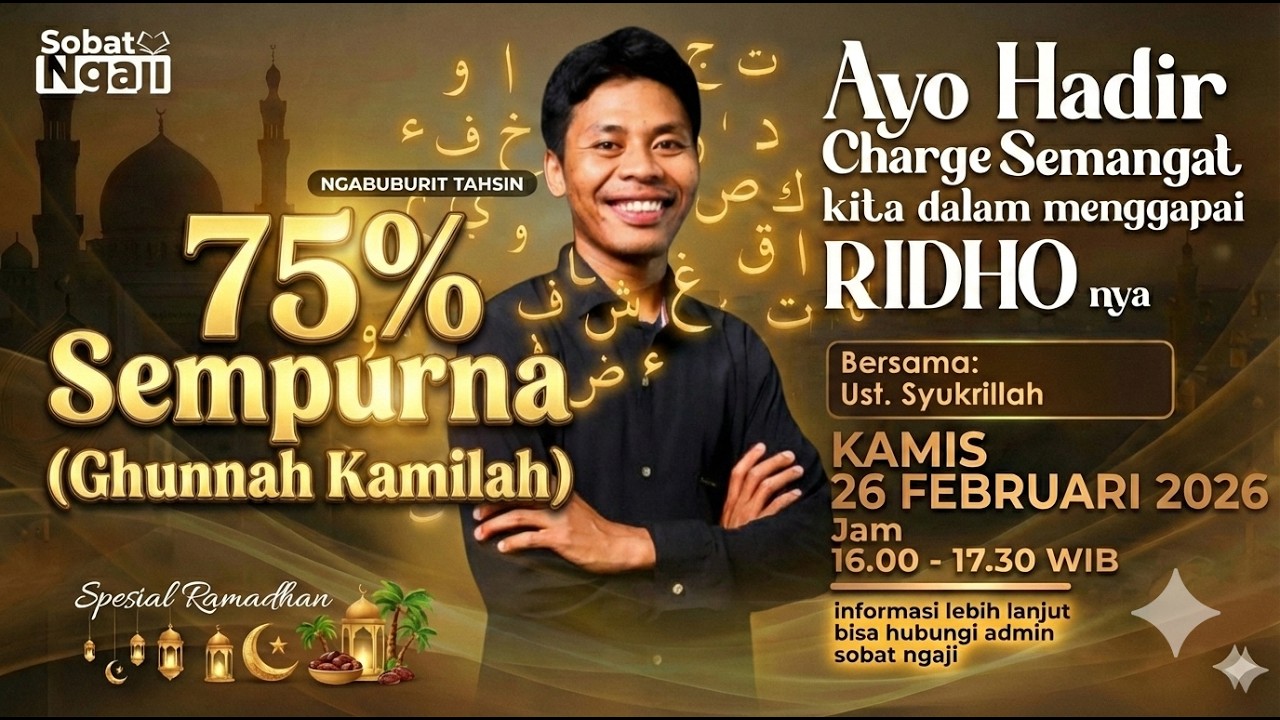 Ngabuburit Kamis, 26 Februari 2026