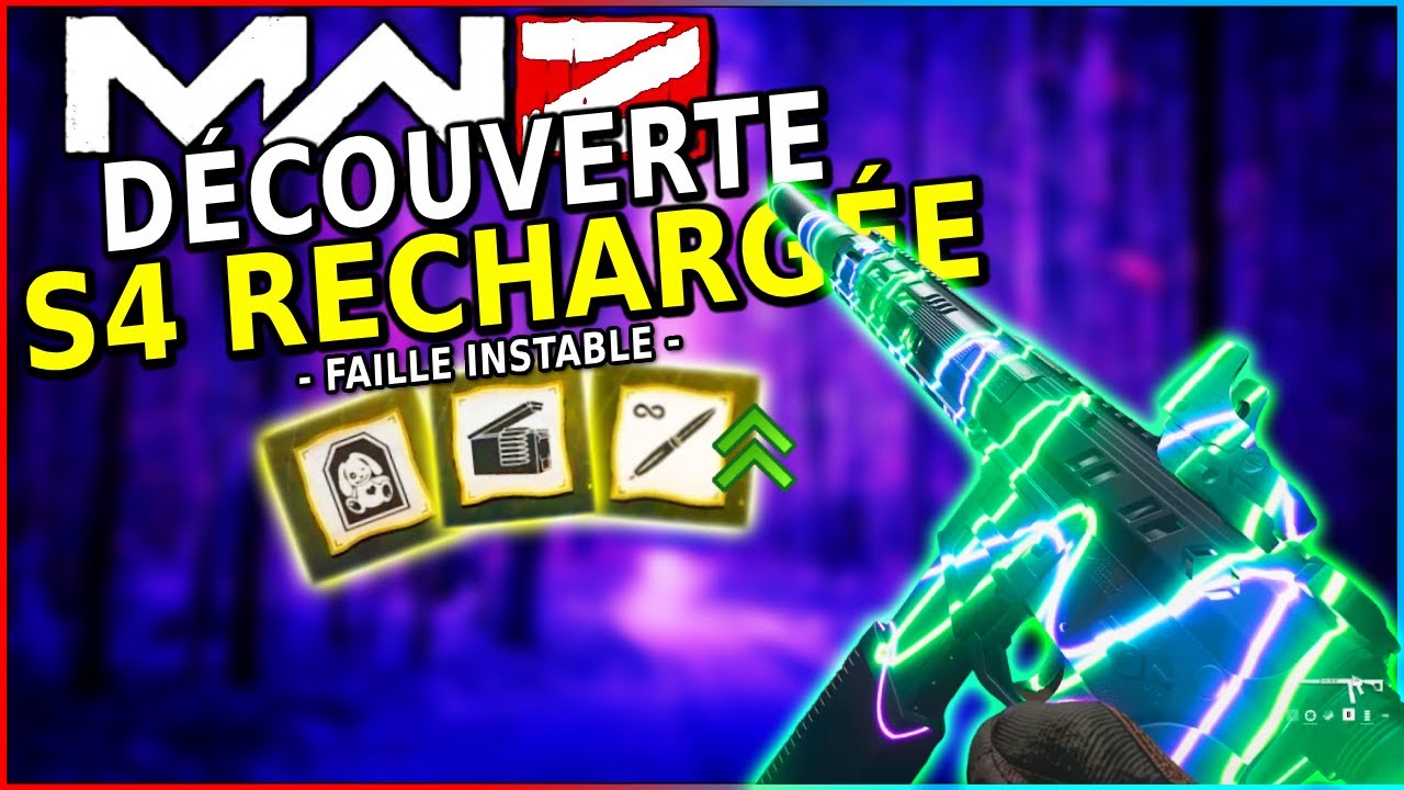 Découverte SAISON 4 Rechargée - FAILLE INSTABLE & SCHÉMAS 🔴 MW3 Zombies
