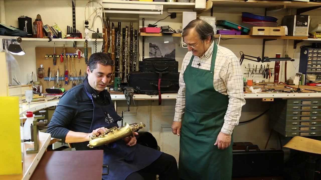 Servette-Music TV: révision complète d'un saxophone par Didier Imesch