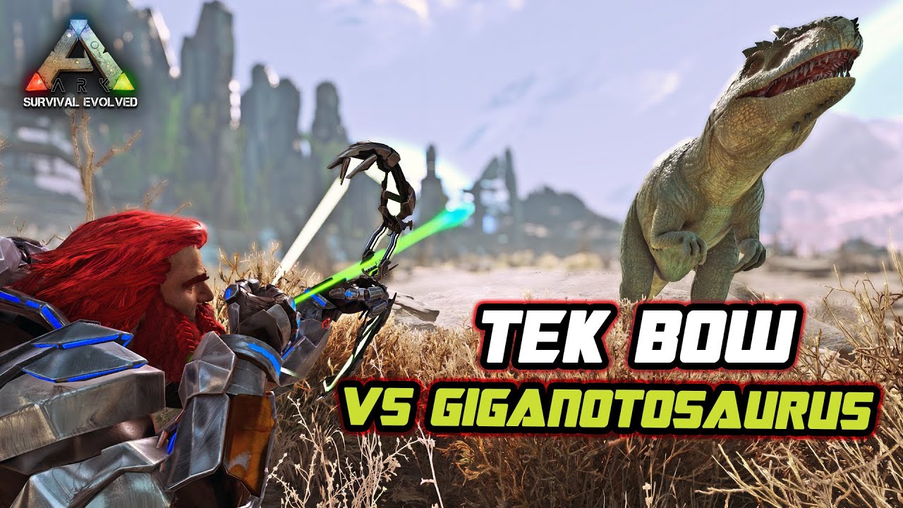TEK BOW KEREN BANGET SUMPAH   ❗️ ARK: Survival Evolved EXTINCTION STORY MODE