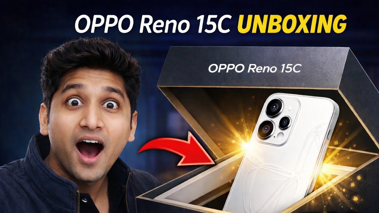 OPPO Reno 15C Unboxing 🔥 | Is It Worth the Price?