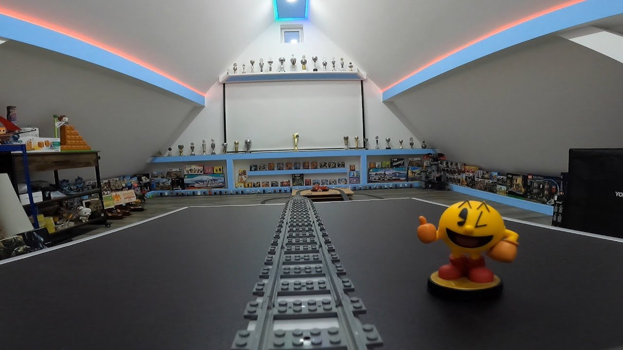 Lego Train / Zug - Germany / Deutsch - Collection / Sammlung - Room Tour - Best of Level 4 :)