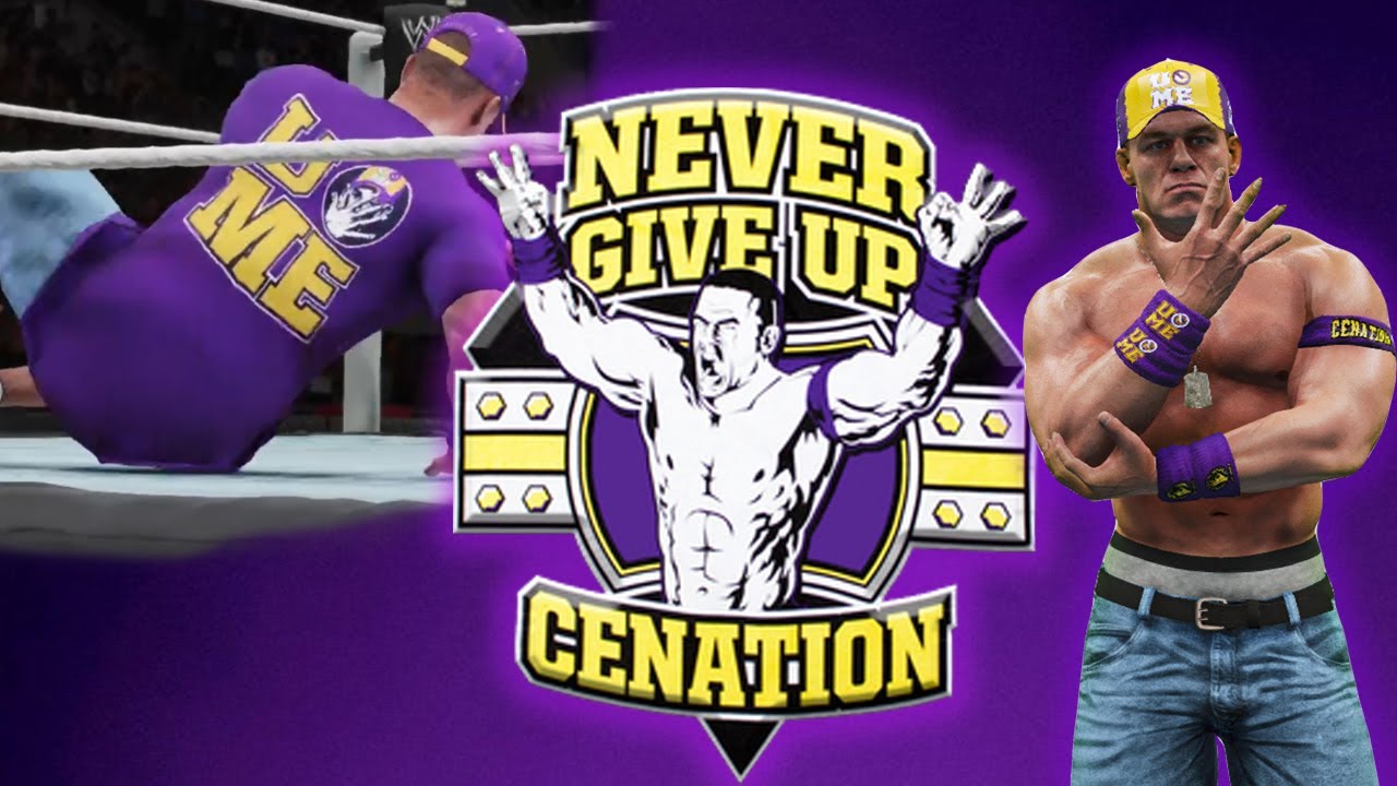 HOW TO MAKE JOHN CENA 2011 PURPLE ATTIRE | WWE 2K19