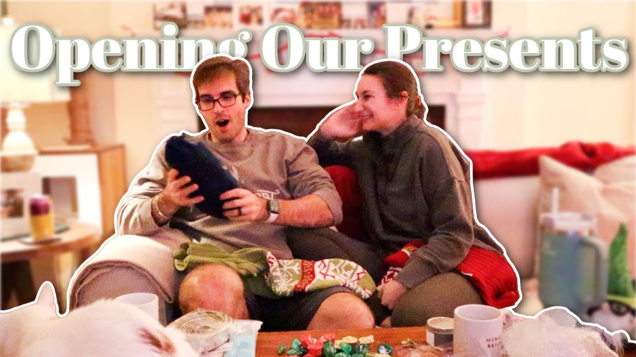 HUSBAND AND WIFE CHRISTMAS GIFT EXCHANGE | Opening Our Christmas Presents | Vlogmas 2022