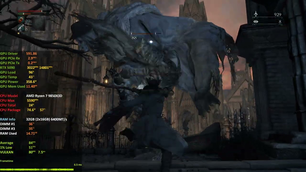 shadps4 Bloodborne 4k 90fps