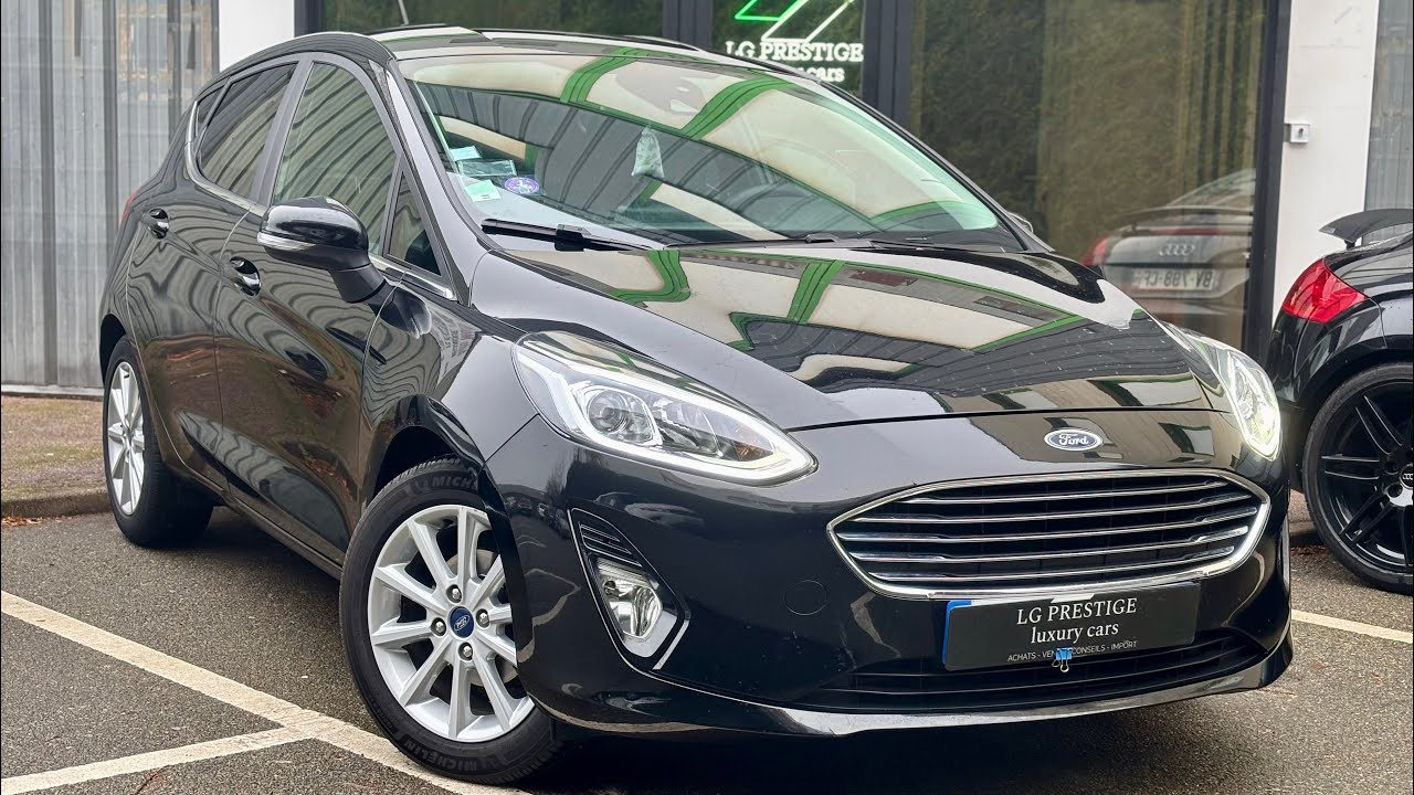Présentation d’une FORD FIESTA Titanium 1.0 Ecoboost 100ch BVM6 S&S - CarPlay - LED