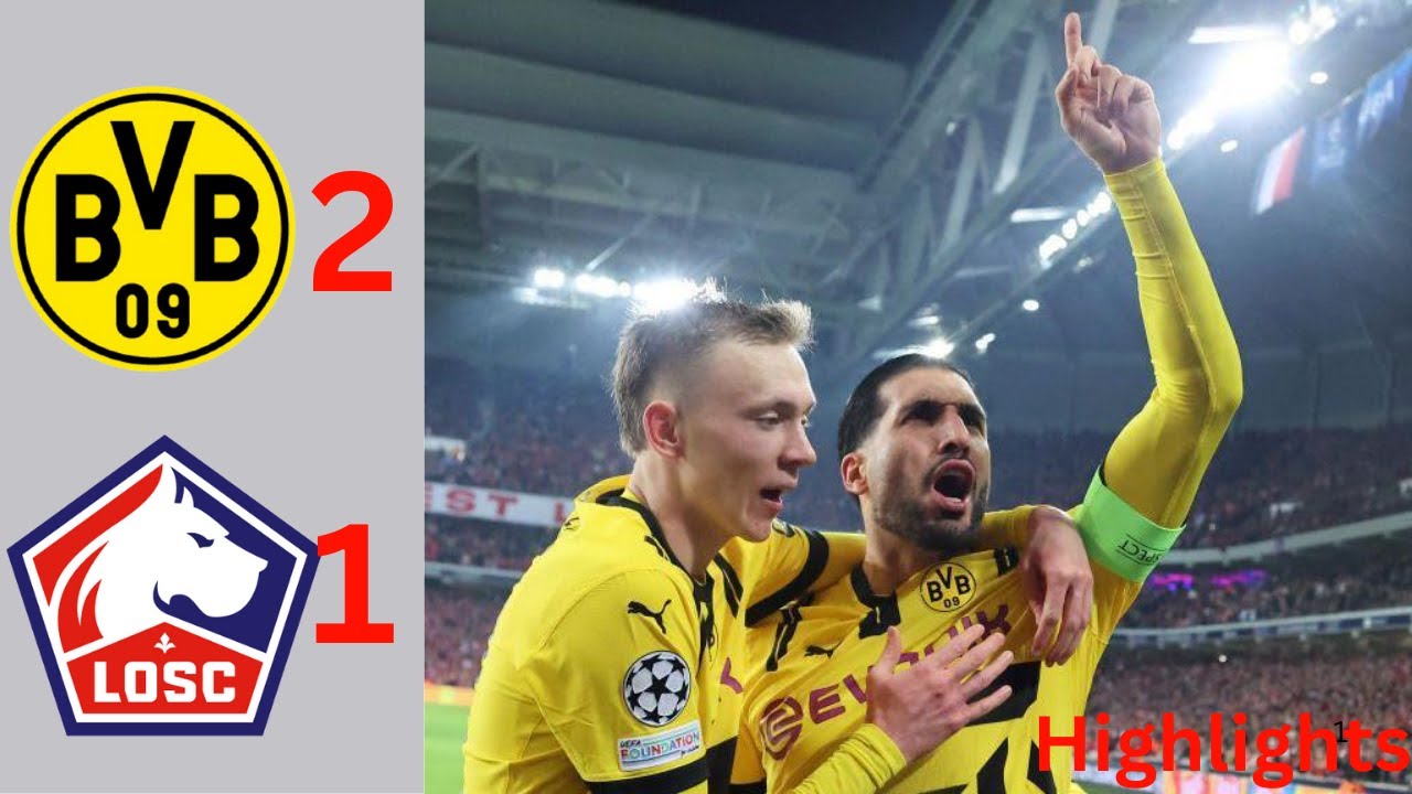 Highlights | Lille vs Dortmund | UCL 2024/25