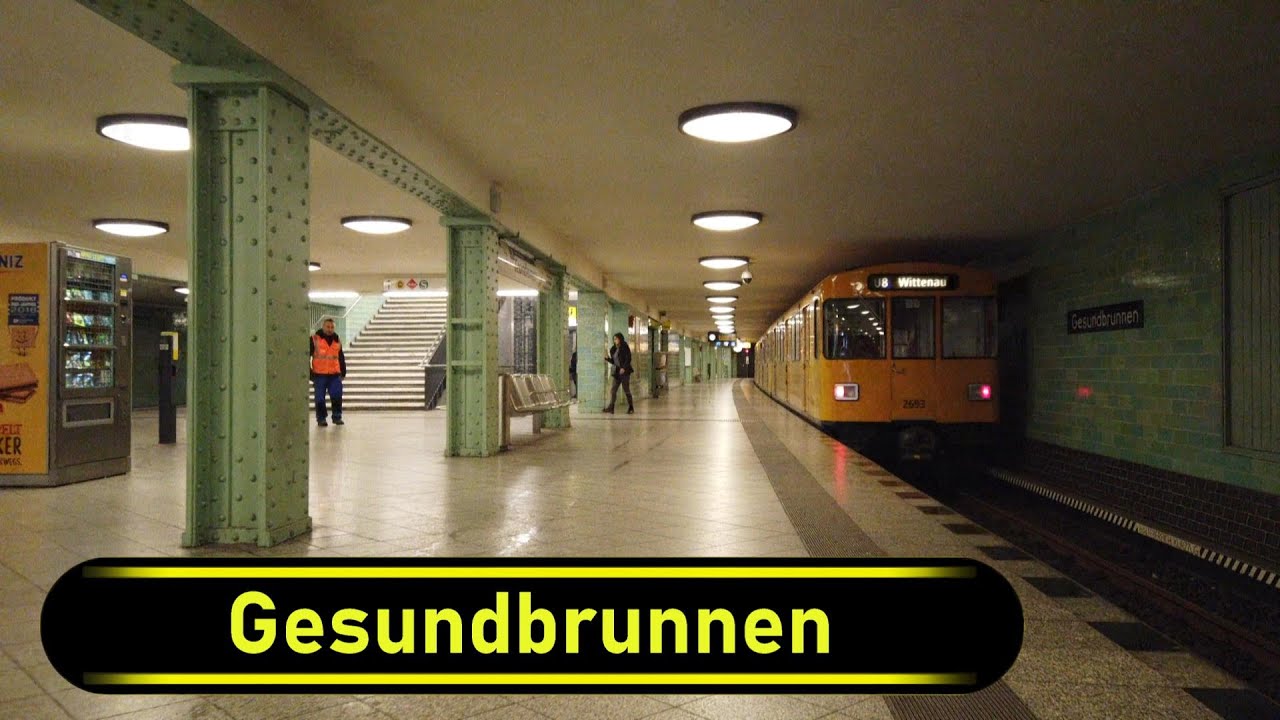 U-Bahn Station Gesundbrunnen - Berlin 🇩🇪 - Walkthrough 🚶
