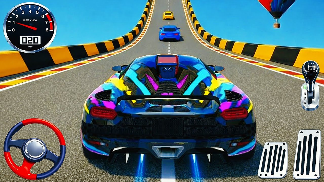 Impossible GT Car Stunt Racing - GT Car Stunt Master 3D - Android GamePlay