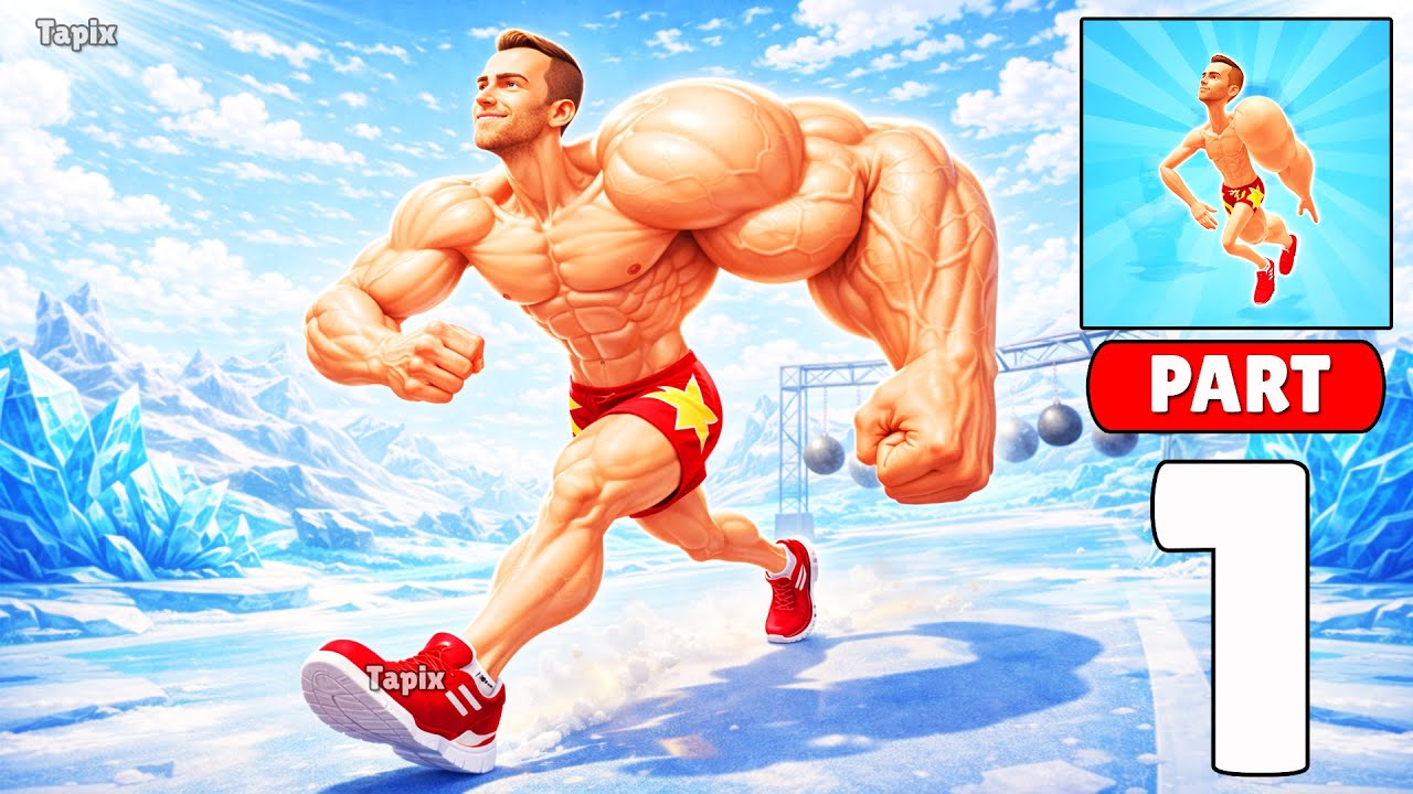 🎮 Gain Rush – Ultimate Muscle Growth Gameplay – Collect, Upgrade & Bulk Up! (iOS, Android)
