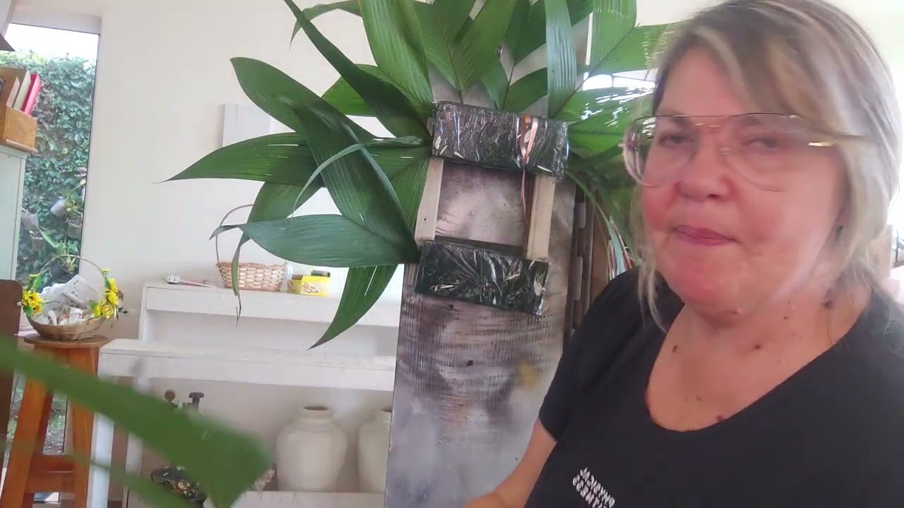 como fazer coroa para funeral parte 1