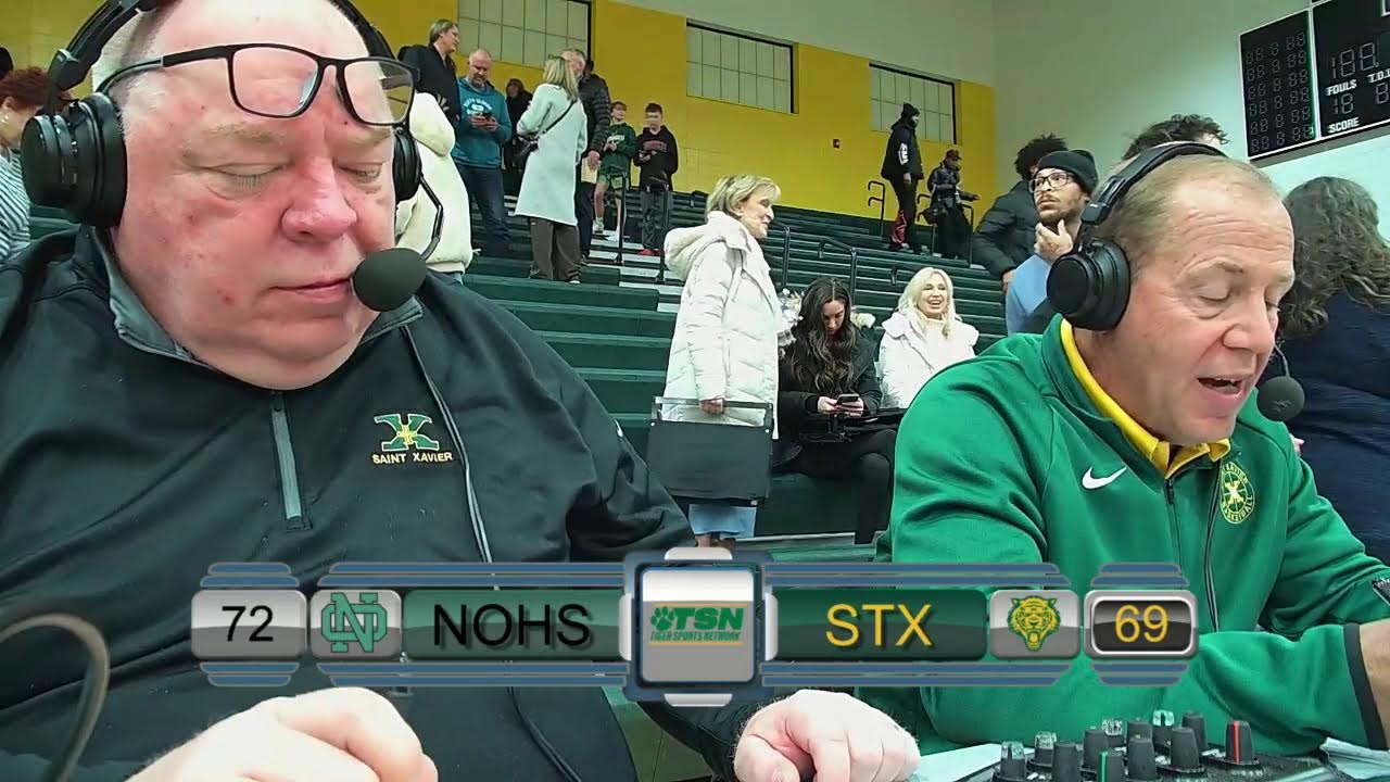 Saint Xavier Varsity Basketball vs. North Oldham High School