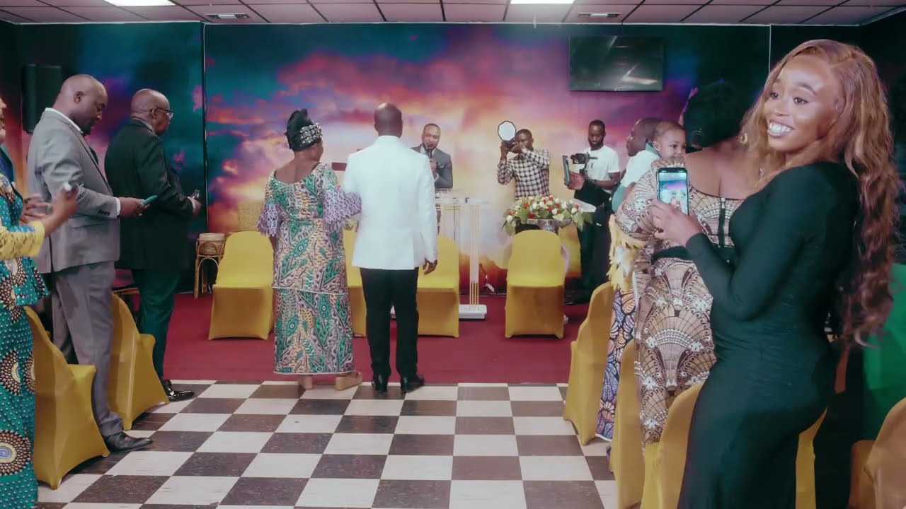 Congolese wedding-Pastor James and Sister  Bijou