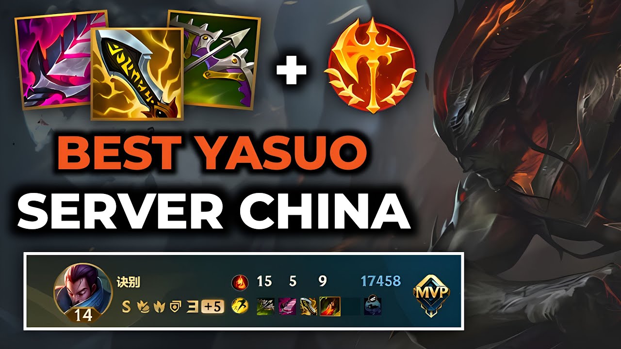 Yasuo Wild Rift China - Build Runes Guide Patch 6.3g - Gameplay Yasuo Season 19