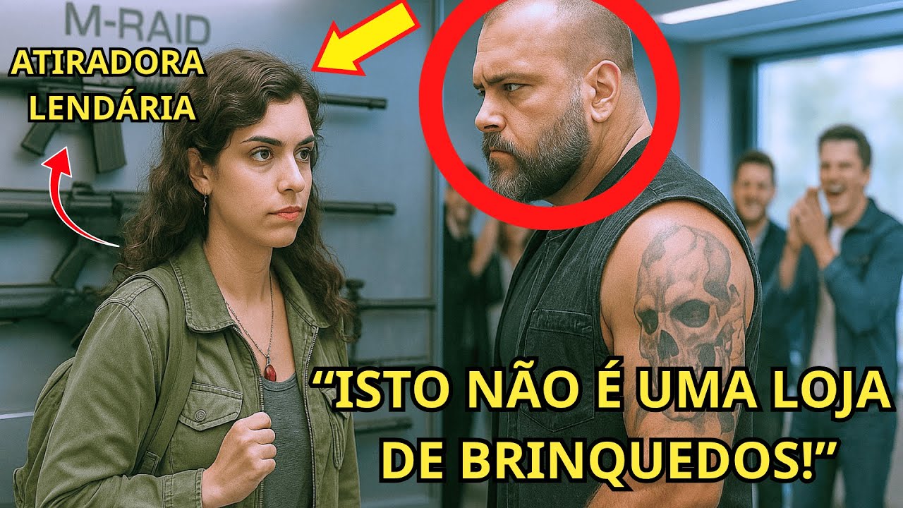 Eles Zombaram Dela Na Loja De Armas — Então O Comandante Entrou E A Saudou