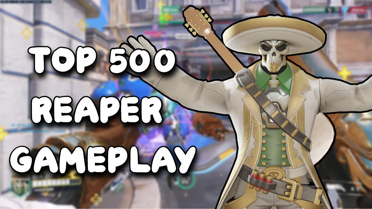 Reaper is too easy - Overwatch 2 Top 500 Gameplay