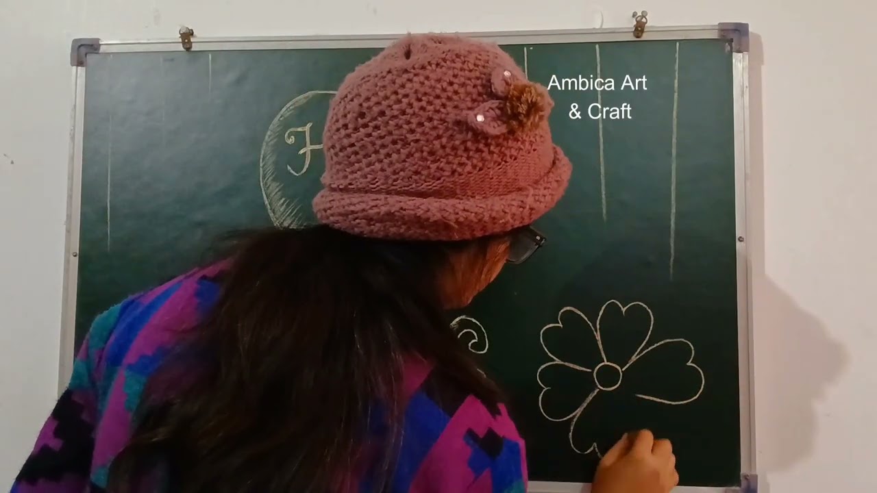 Blackboard decoration for new year//Blackboard decoration 