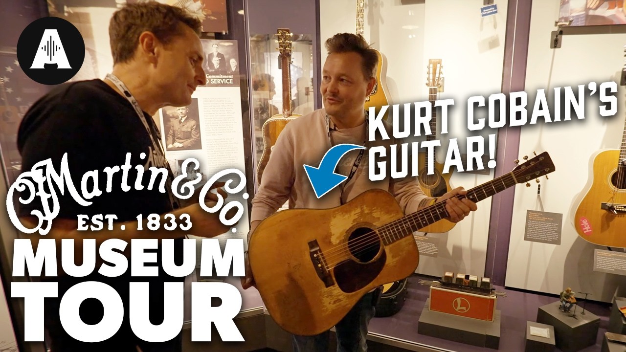 Martin Guitars Museum Tour! - Over 190 Years of Guitar History!