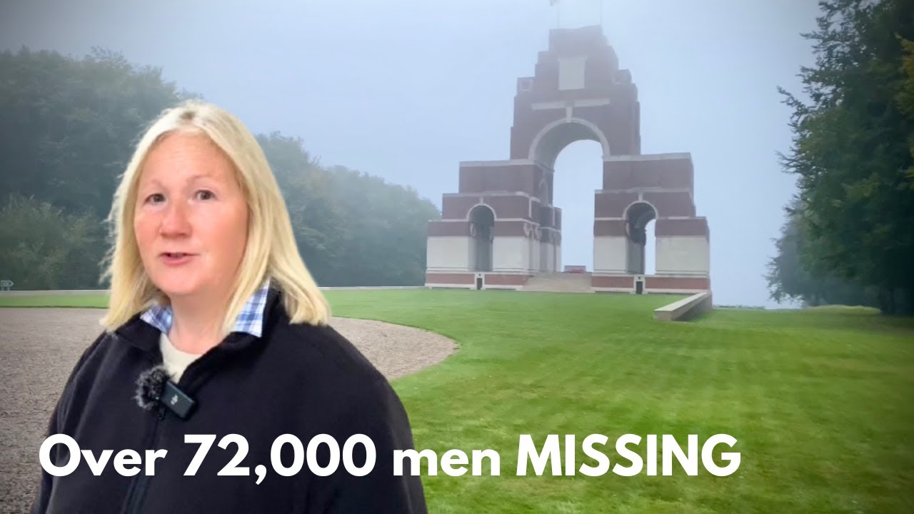 These men have no known grave in the Somme WW1 Thiepval Memorial