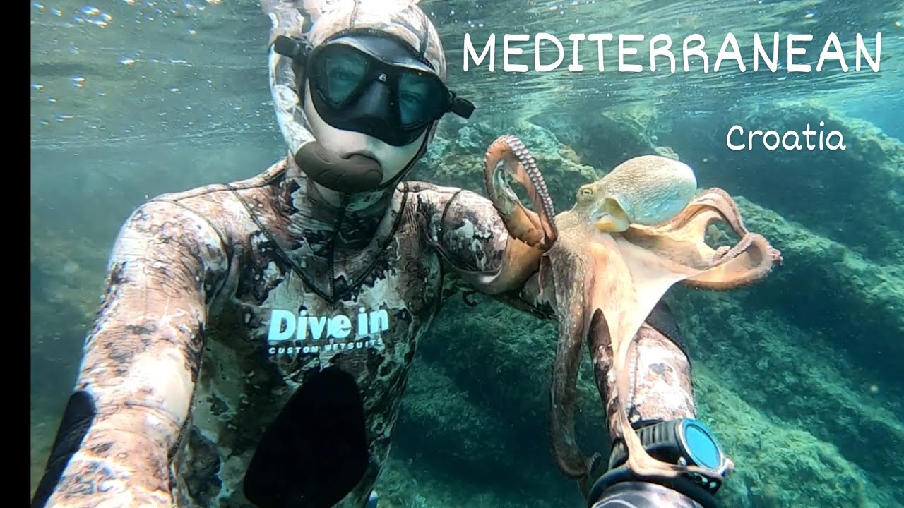 Spearfishing MEDITERRANEAN cro   Podvodni ribolov