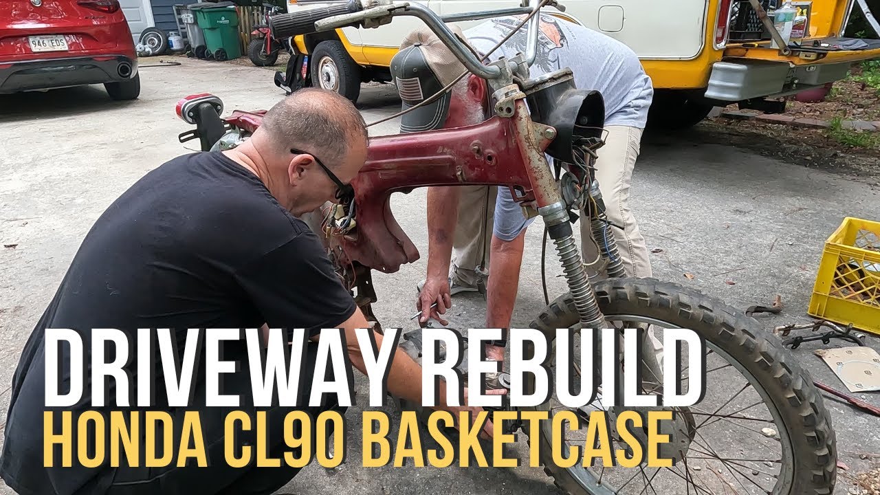 Saving a Friend's Marriage: Honda CL90 Basket Case Rebuild