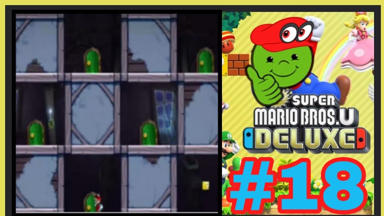 Rotation im Geisterhaus! 🍄 New Super Mario Bros. U Deluxe #18 [GER]