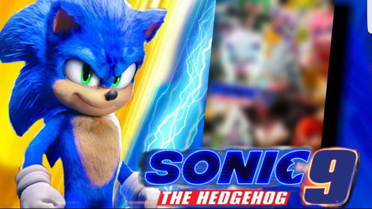 MAKING A CUSTOM SONIC MOVIE 9 WALLPAPER [ADIL PICSART KING]