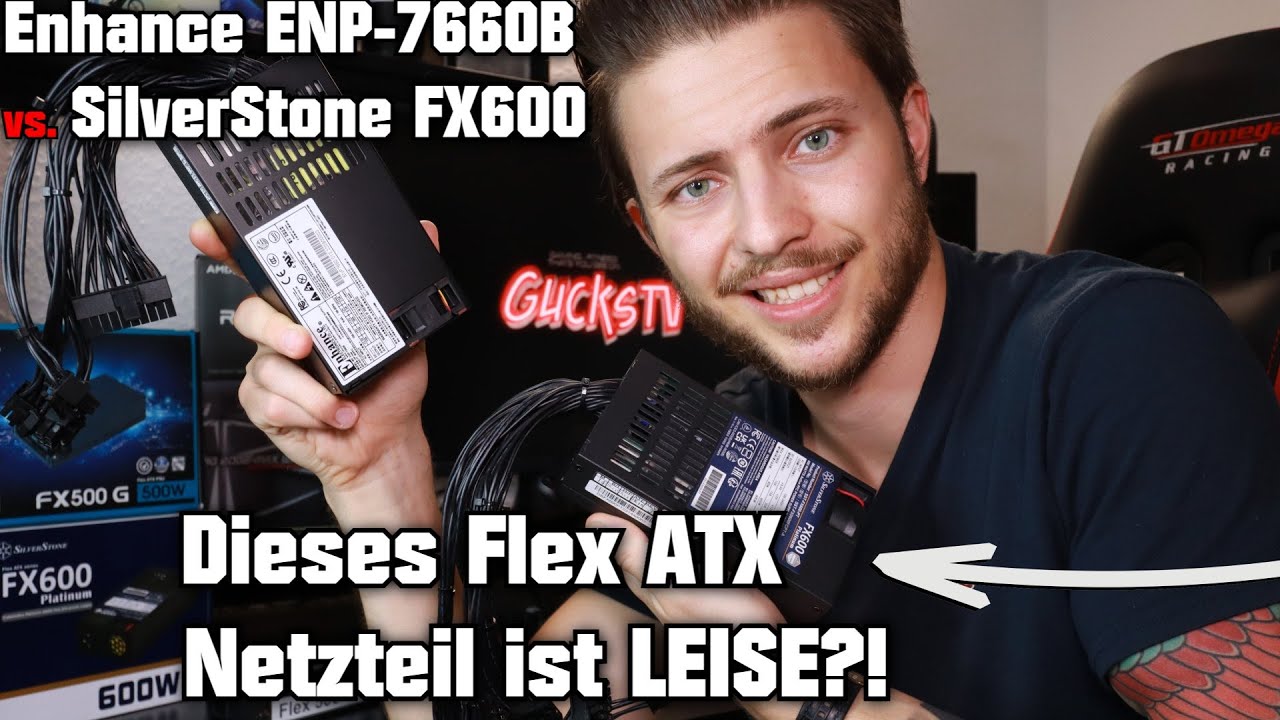 Dieses Flex ATX Netzteil ist LEISE?! 🤨 SilverStone FX600 vs. Enhance ENP-7660B Noctua Fan by OVERTEK